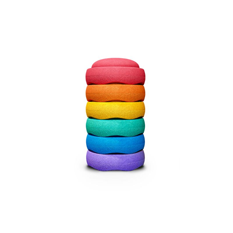 Stapelstein Mini - Rainbow Classic Set of 6