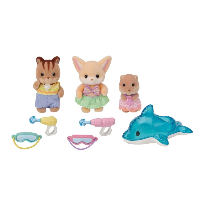 Sylvanian Families Nursery Friends Pool Fun Trio