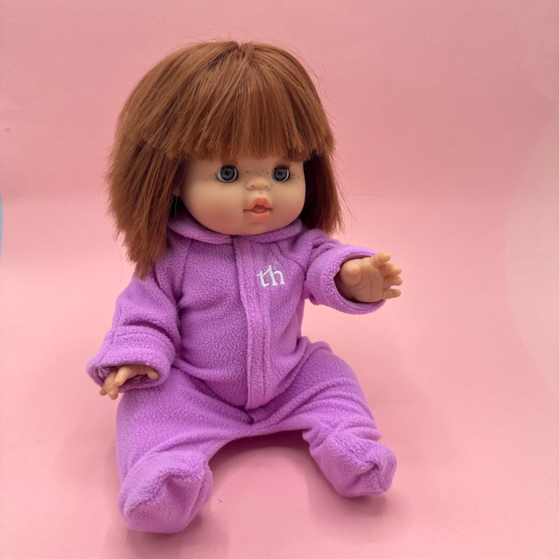 Tiny Harlow Doll Onesie - Purple