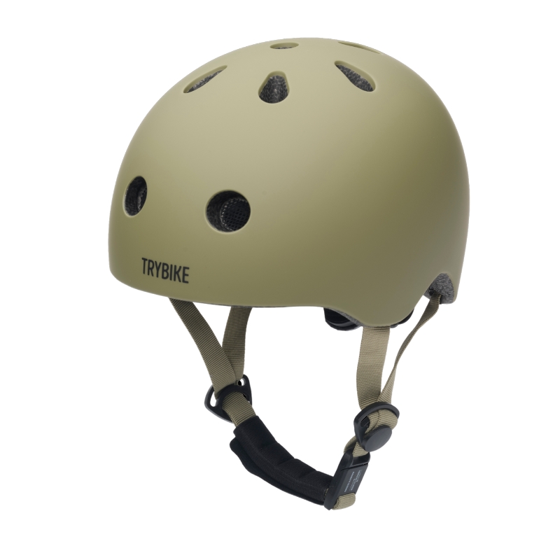 CoConuts Matte Green Helmet - Extra Small