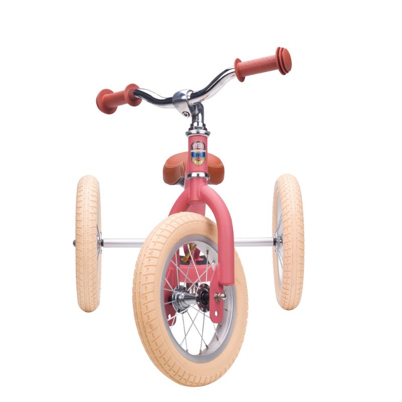 Trybike Matte 2-In-1 Balance Trike - Vintage Pink