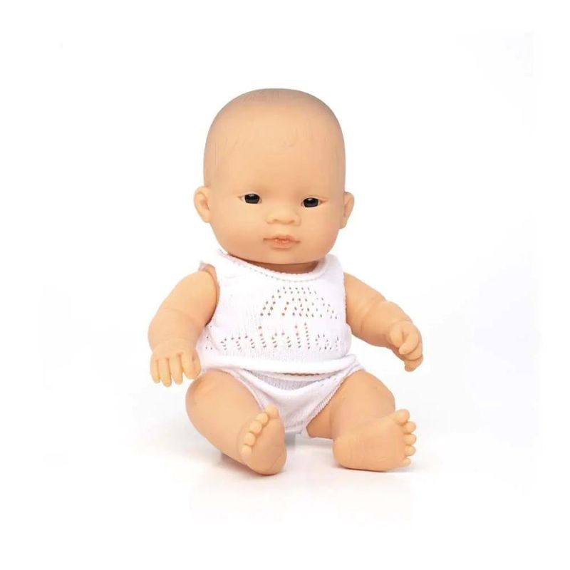 Miniland Baby Girl Doll - Nutmeg 21cm