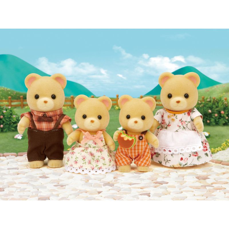 Sylvanian Families Petite Bear Family