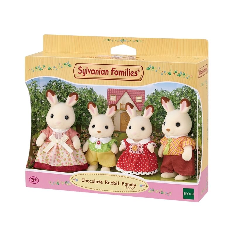 Sylvanian Families Chocolate Rabbit Family