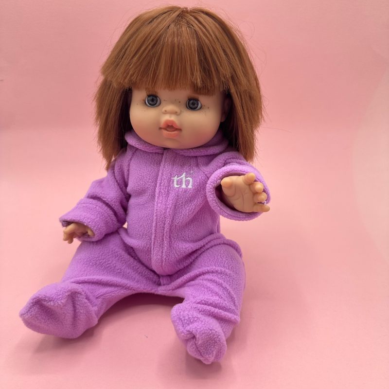 Tiny Harlow Doll Onesie - Purple