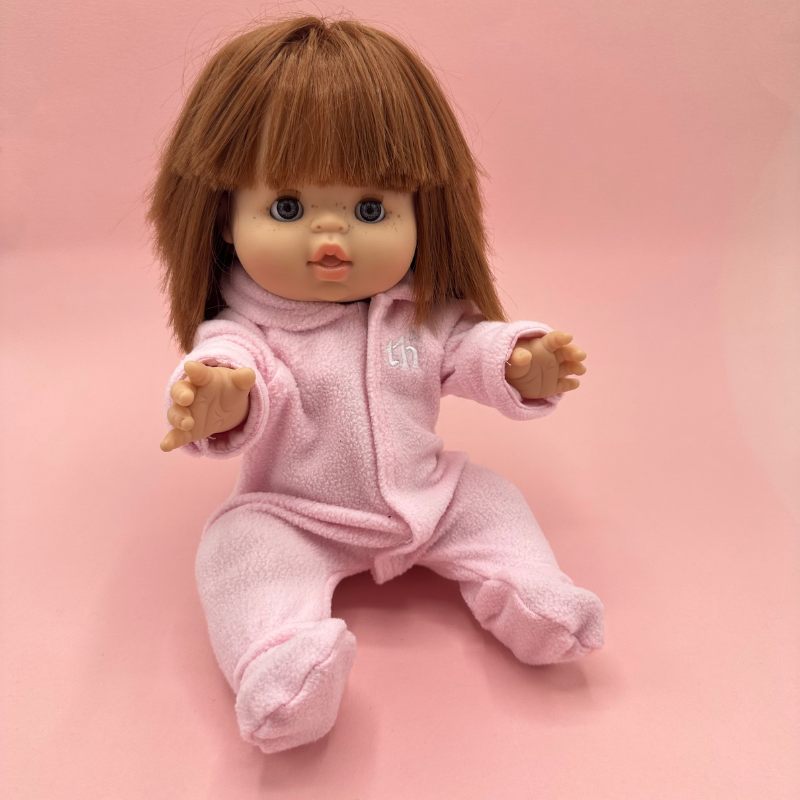 Tiny Harlow Doll Onesie - Pink