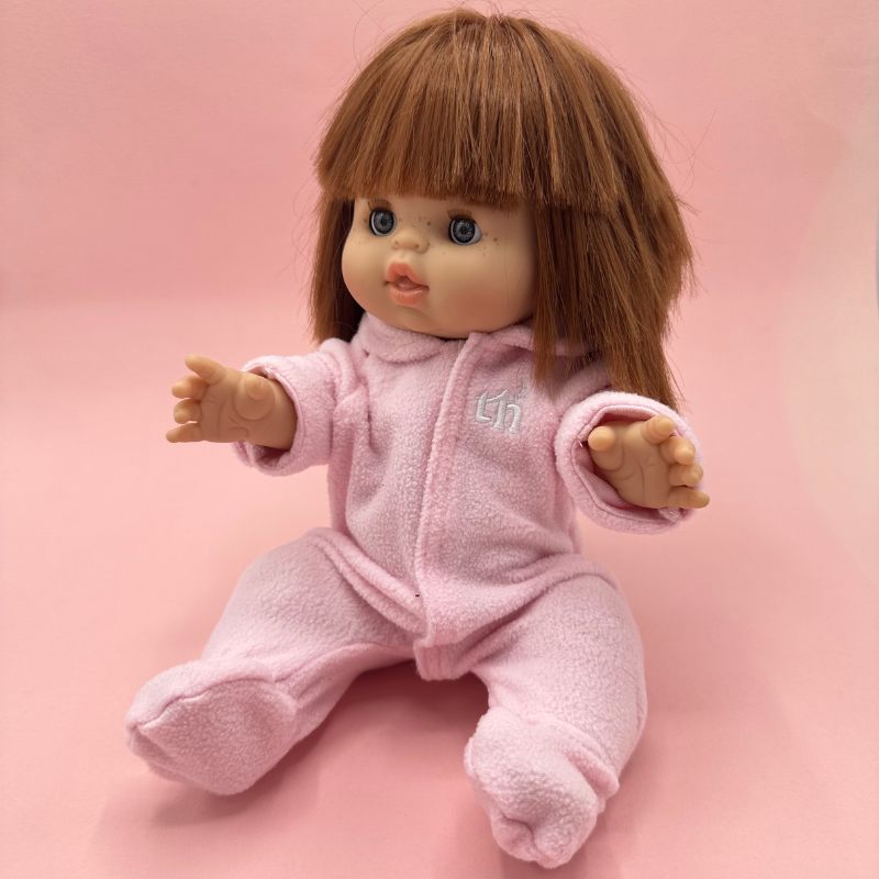 Tiny Harlow Doll Onesie - Pink