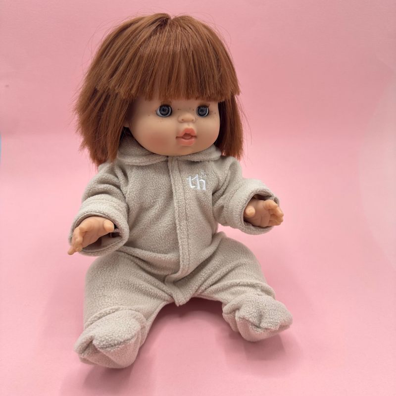 Tiny Harlow Doll Onesie - Natural