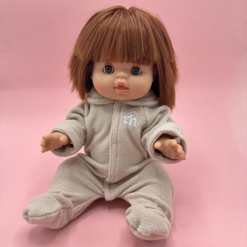 Tiny Harlow Doll Onesie - Natural